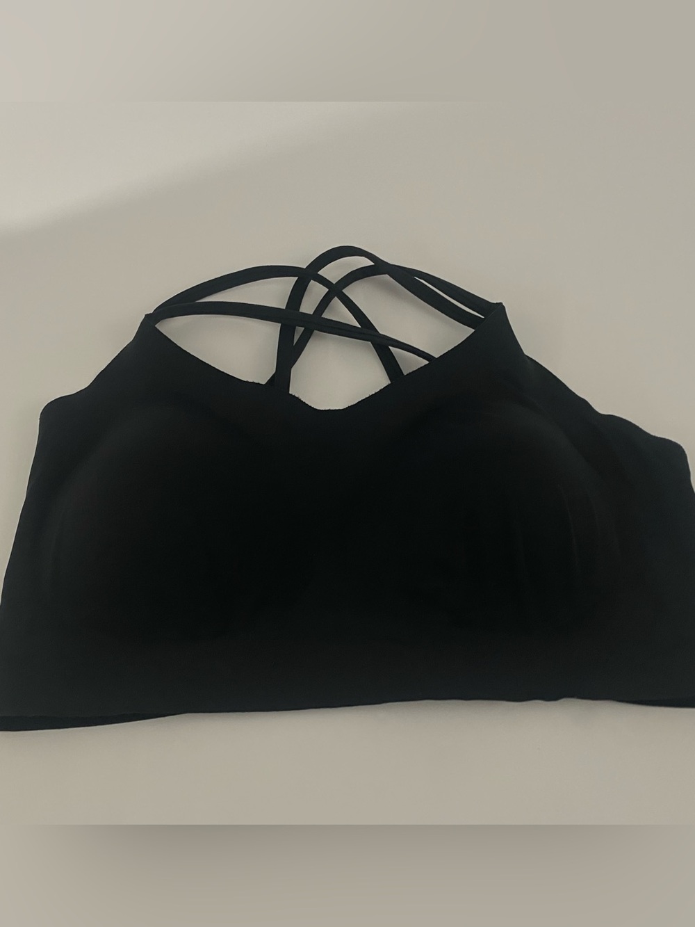 Women’s Aeri Offline Seamless Bralette Bra Strappy Black Size XXl